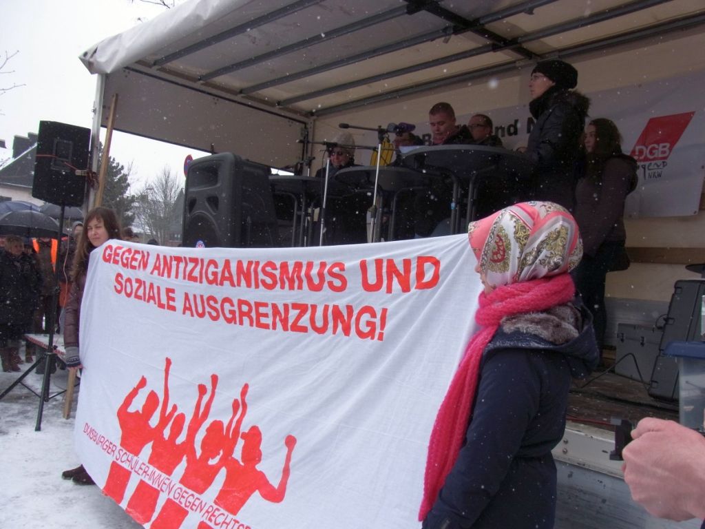 Abbildung 39 (MD): Demonstration in Duisburg-Bergheim 2013 - Duisburger Schüler-innen gegen Rechts