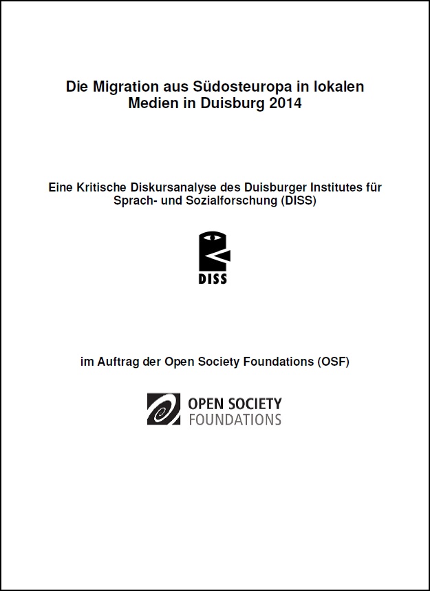 DISS-Studie zur lokalen Medienberichterstattung über die Migration aus Südosteuropa