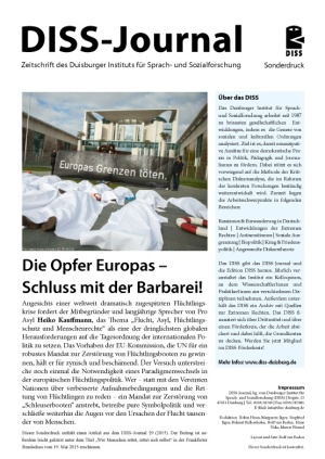 Sonderdruck „Die Opfer Europas“ als PDF